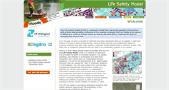 Desktop Screenshot of lifesafetymodel.net